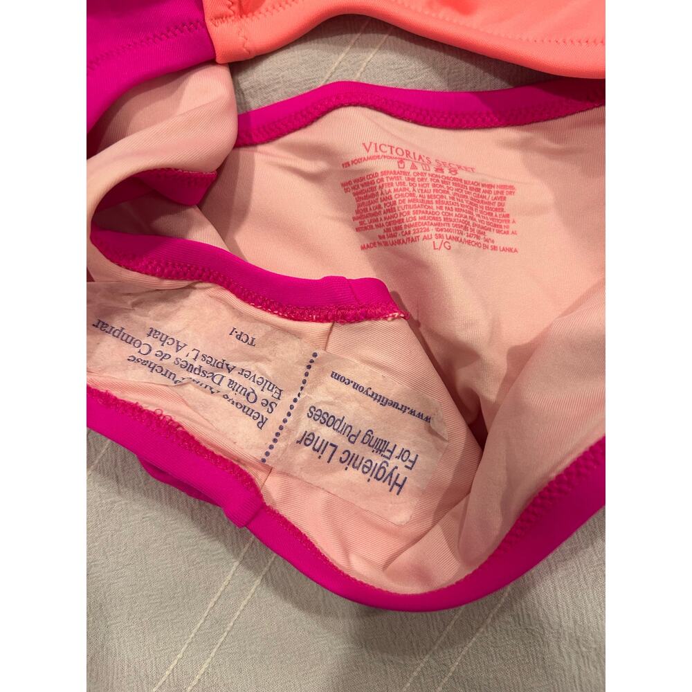 VICTORIA'S SECRET Archives Crossover Scuba Monokini One-Piece Swimsuit Size L - Picture 8 of 8
